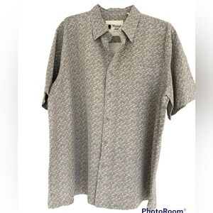 Vintage silk Circa 1969 men’s 100 % silk casual shirt short sleeve size …